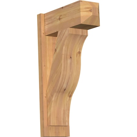 Ekena Millwork Funston Craftsman Smooth Outlooker, Western Red Cedar, 7 1/2"W x 18"D x 30"H OUT08X18X30FST04SWR